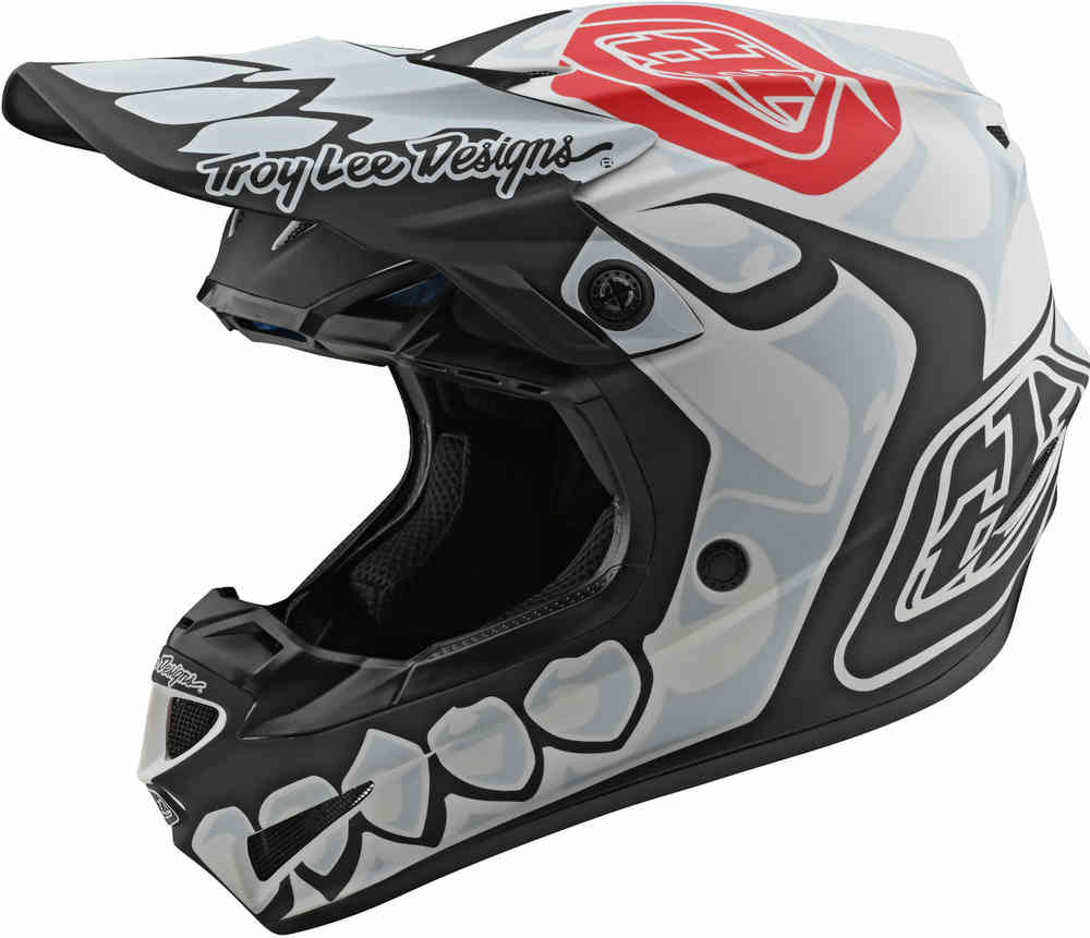 Troy Lee Designs SE4 PA Skully ユースモトクロスヘルメット ベストプライス ▷ FC-Moto