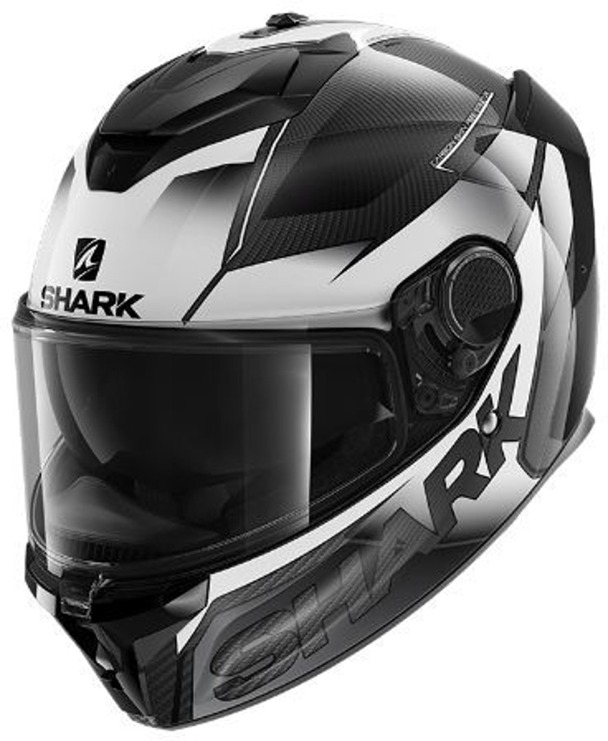 Shark Spartan GT Carbon Shestter Helmet, black-white, Size XS, black-white, Size XS