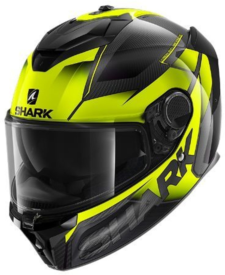 Shark Spartan GT Carbon Shestter Helmet, black-yellow, Size XS, black-yellow, Size XS