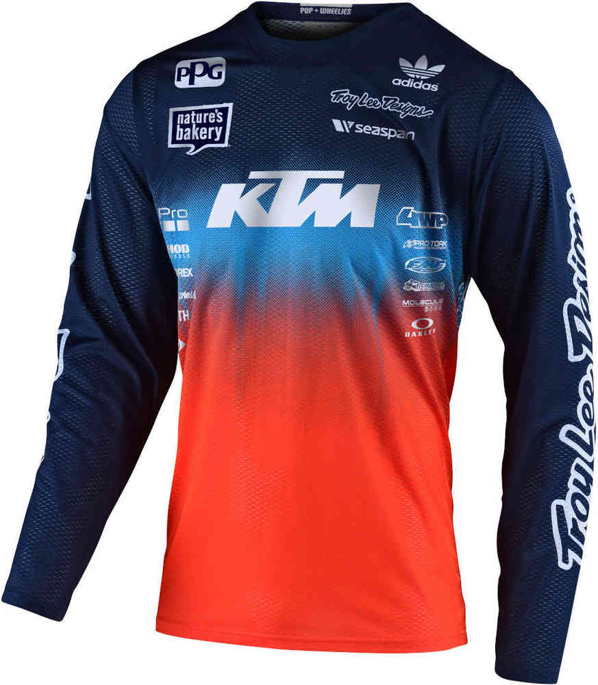 Troy Lee Designs GP Stain'd Team Youth Motocross Jersey Maillot de motocross pour les jeunes