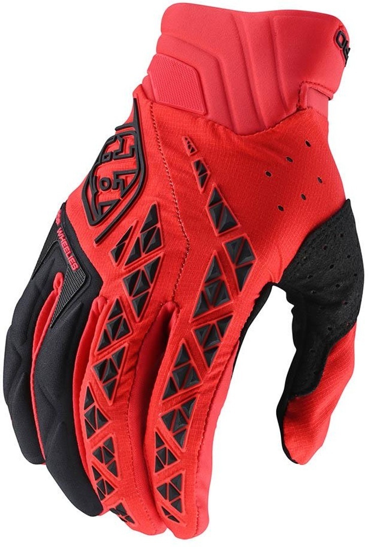 Troy Lee Designs SE Pro Motocross Gloves, red, Size S, red, Size S