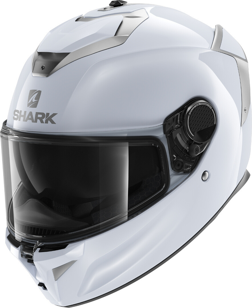 Shark Spartan GT Blank Helmet, white-silver, Size XS, white-silver, Size XS