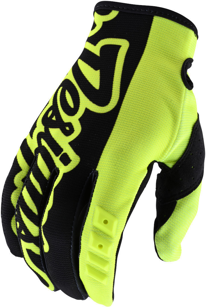 Troy Lee Designs GP Solid Motocross Gloves, yellow, Size 2XL, yellow, Size 2XL