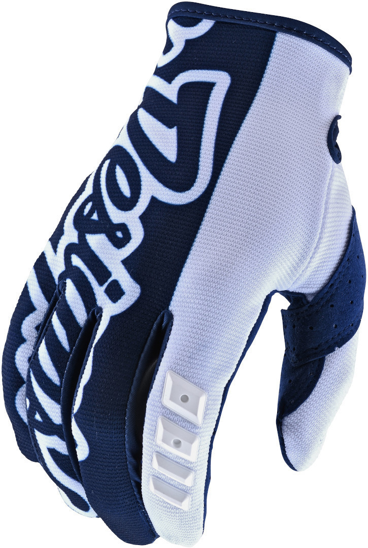 Troy Lee Designs GP Solid Motocross Gloves, blue, Size S, blue, Size S