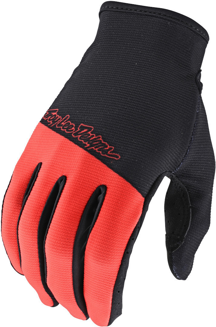 Troy Lee Designs Flowline Motocross Gloves, orange, Size S, orange, Size S