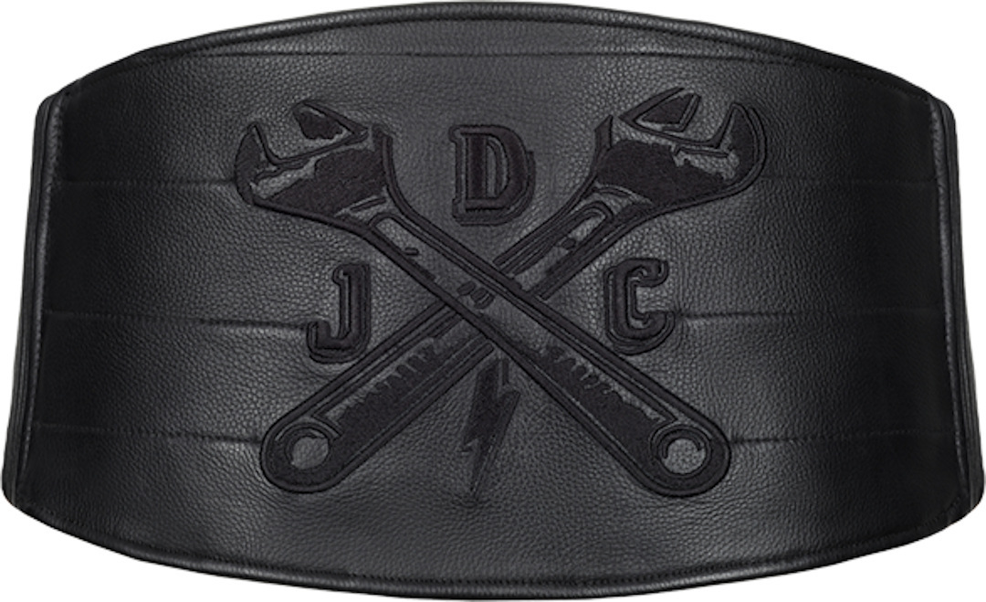 John Doe Classical Kidney Belt, black, Size S M, black, Size S M