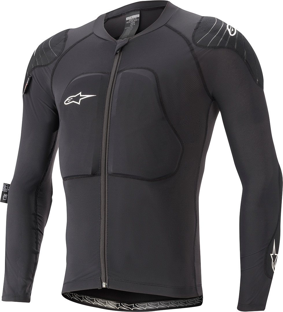 Alpinestars Paragon Lite Jeugd LS Protektor Jas, zwart, afmeting L XL