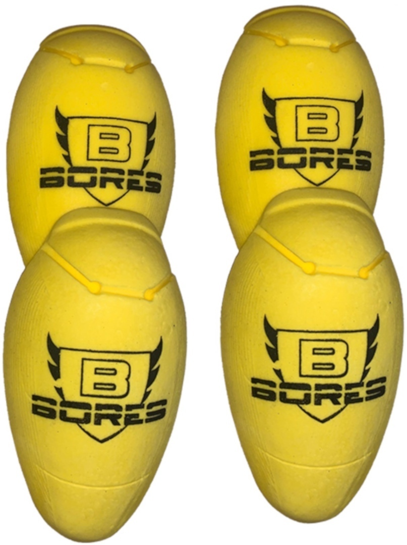 Bores Shoulder/Elbow Protector Set, yellow, yellow, Size One Size