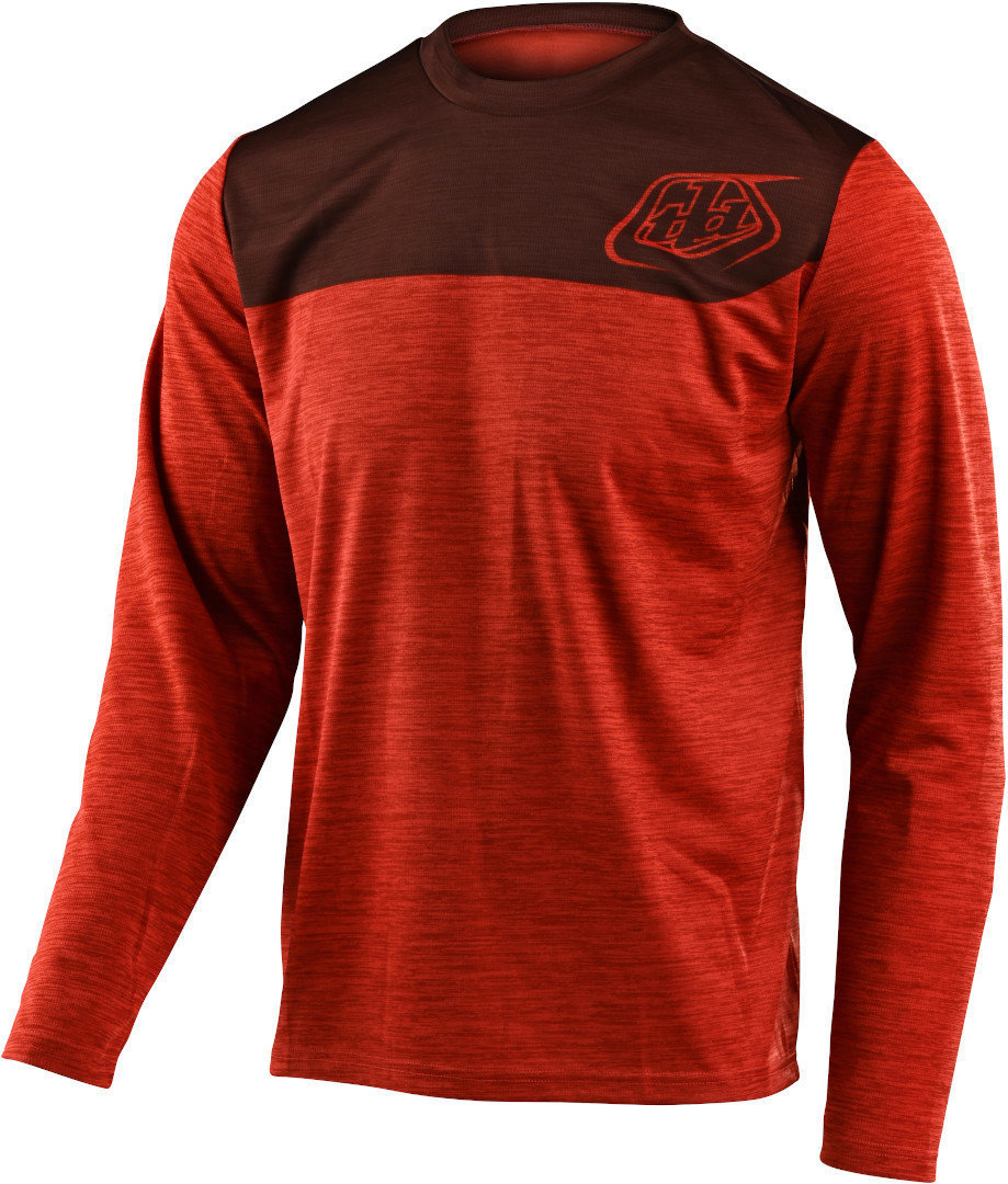 Image of Troy Lee Designs Flowline Shield Jersey, rosso, dimensione XL