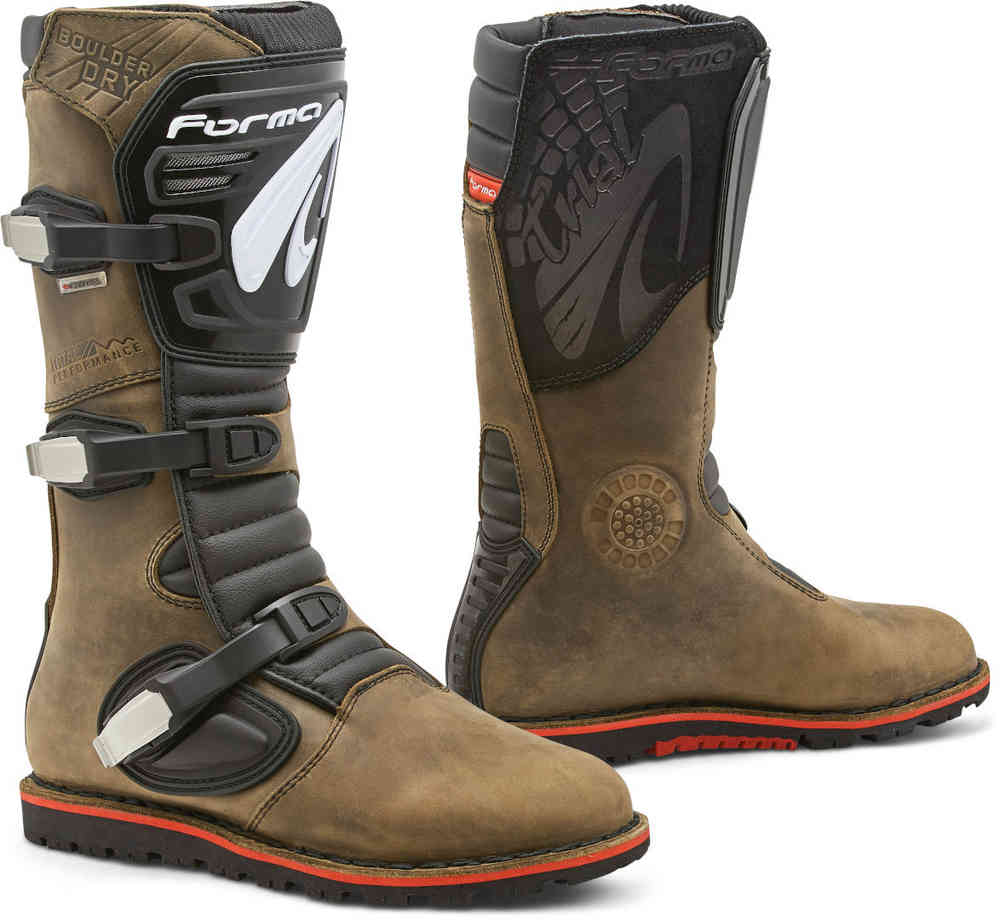 Forma Boulder Dry Scarpe da prova per motociclette