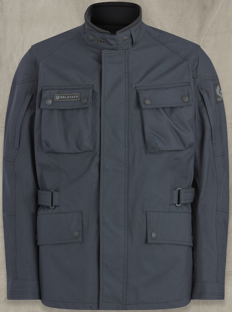Belstaff Macklin Motorradjacke, schwarz, Größe S für Männer