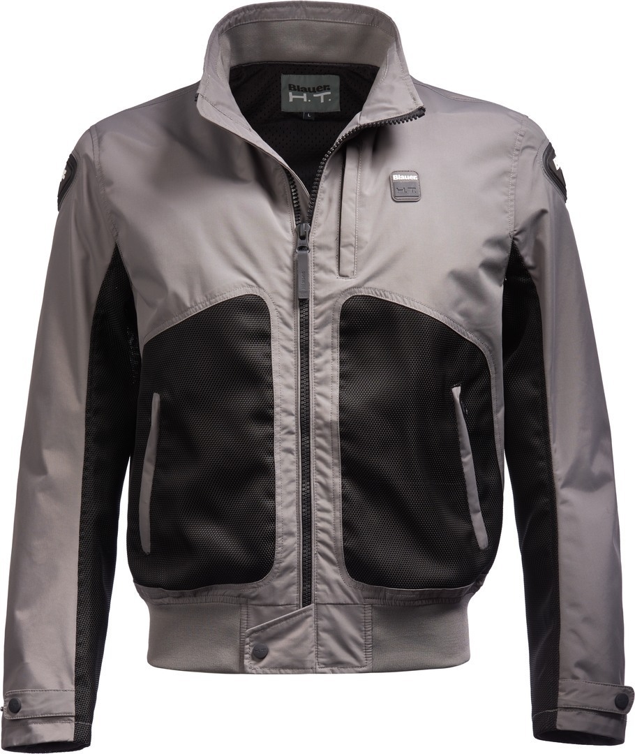 Blauer Thor Air perforated Motorcycle Textile Jacket, black-grey, Size S, black-grey, Size S