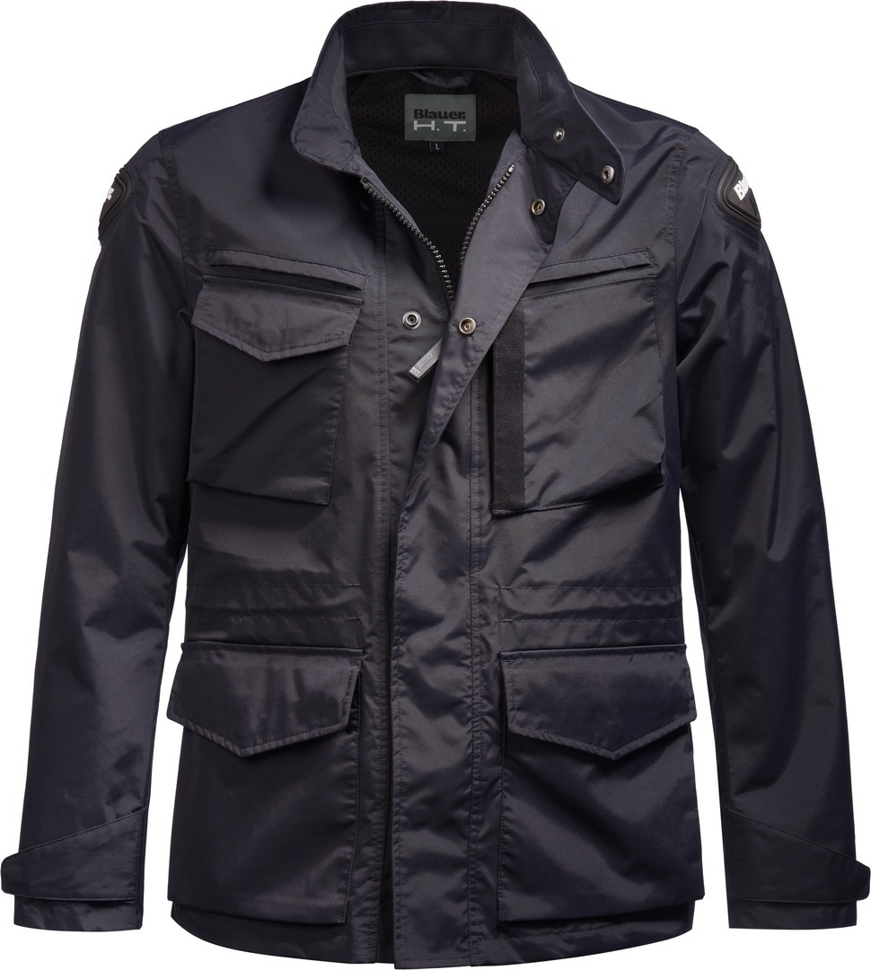 Blauer Ethan Motorcycle Textile Jacket, blue, Size S, blue, Size S