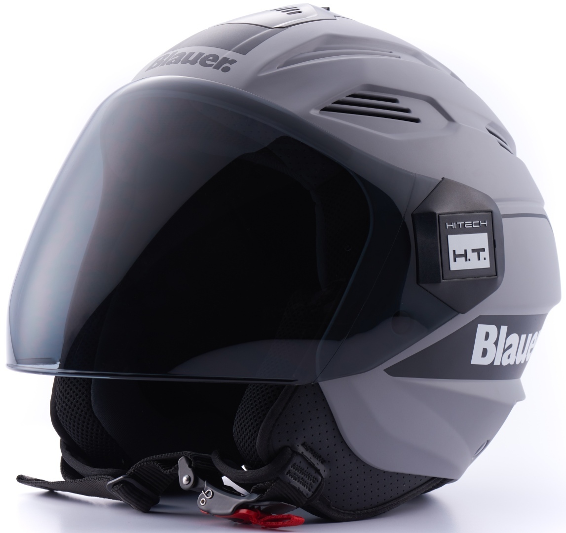 Blauer Brat Jet Helm, grijs, afmeting XS