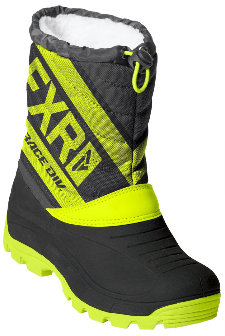 FXR Octane Jugend Winterstiefel, schwarz-gelb, Größe 33, schwarz-gelb, Größe 33
