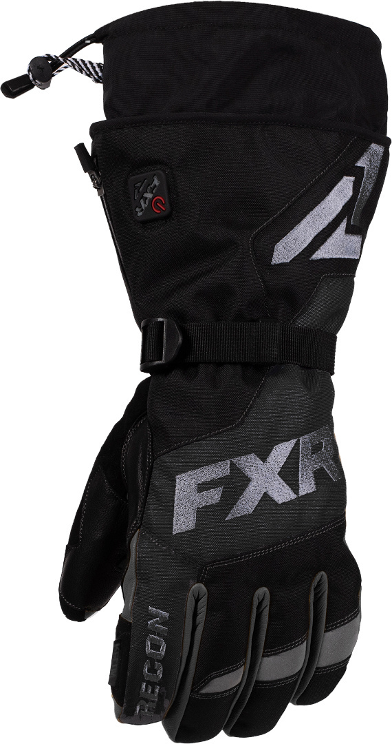 FXR Heated Recon Winter Gloves, black, Size 2XL, black, Size 2XL
