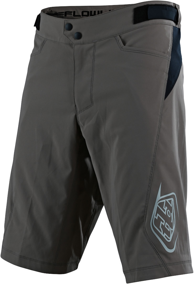 Troy Lee Designs Flowline Bicycle Shorts, grey, Size 34, grey, Size 34