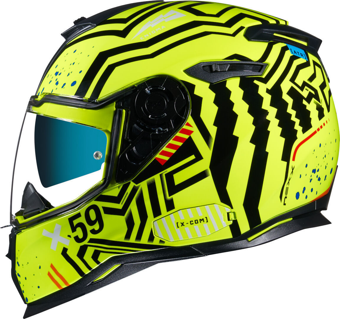 Nexx Urban SX.100 Enigma Helmet, black-yellow, Size S, black-yellow, Size S