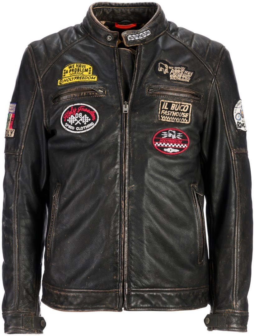 HolyFreedom Zero Motorcycle Leather Jacket - buy cheap FC-Moto