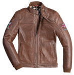 HolyFreedom Due Chaqueta de cuero de motocicleta