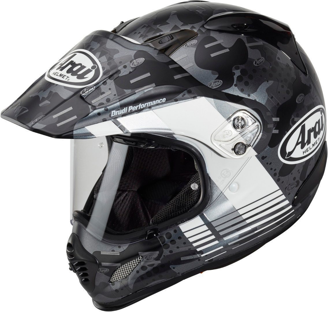Arai Tour-X4 Cover Motocross Helmet, grey-white, Size S, grey-white, Size S