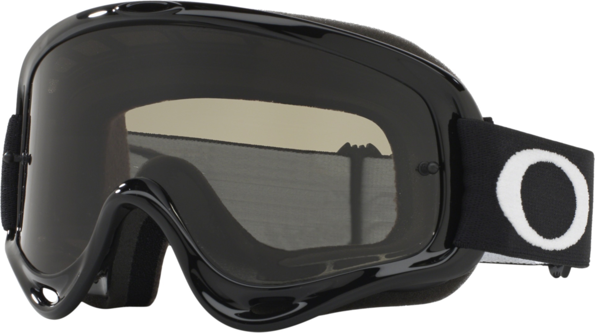 Oakley XS O-Frame Jet Black Lunettes de motocross pour les jeunes, noir-beige