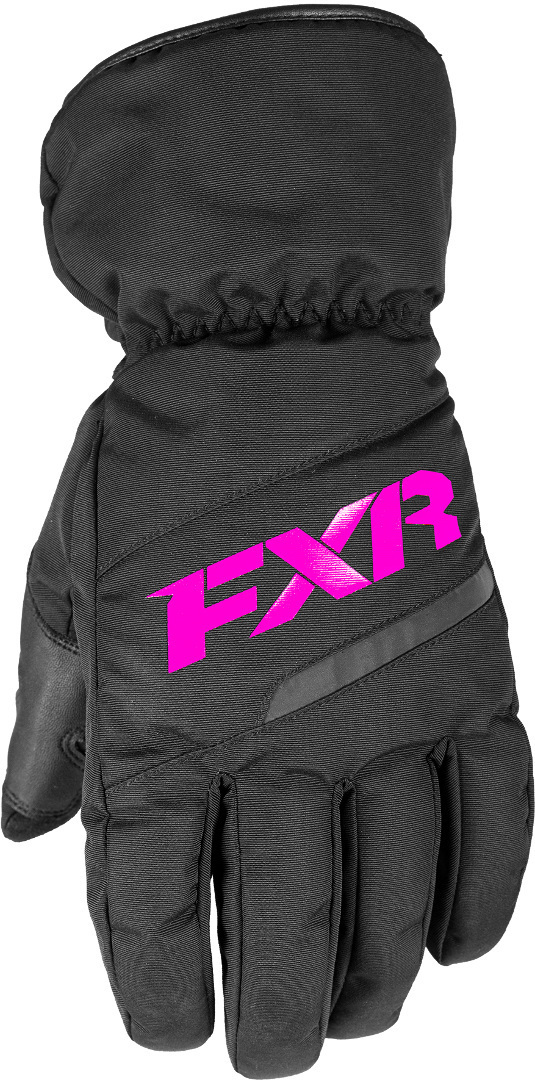 FXR Octane Kids Winter Gloves, black-pink, Size S