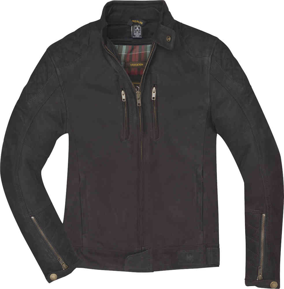 Merlin Stockton Veste en cuir de moto