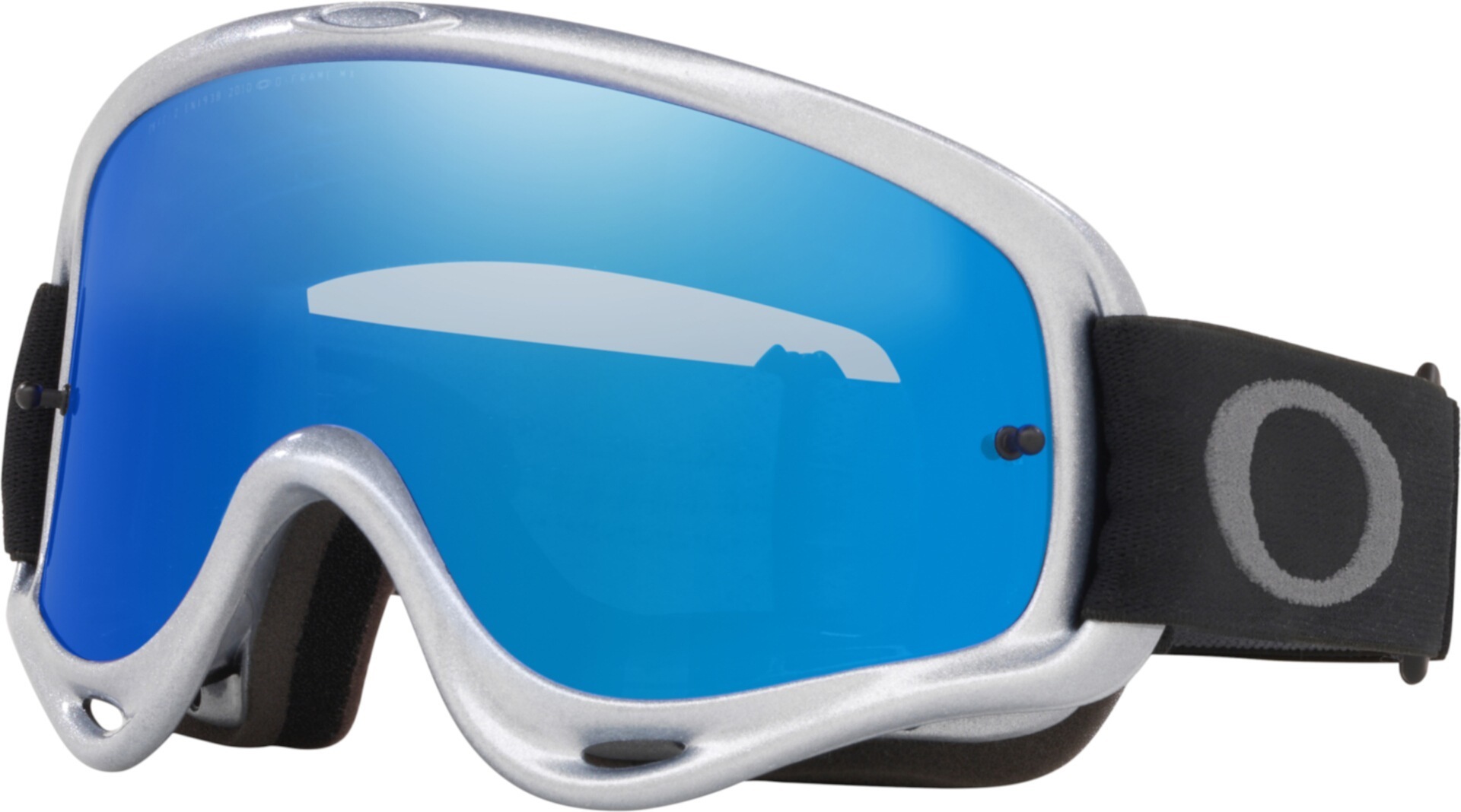 Oakley O-Frame Silver Chrome Lunettes Motocross,