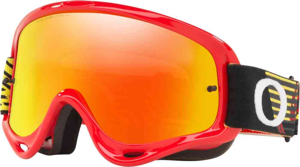 Oakley O-Frame Circuit Red Yellow Motocross Goggles