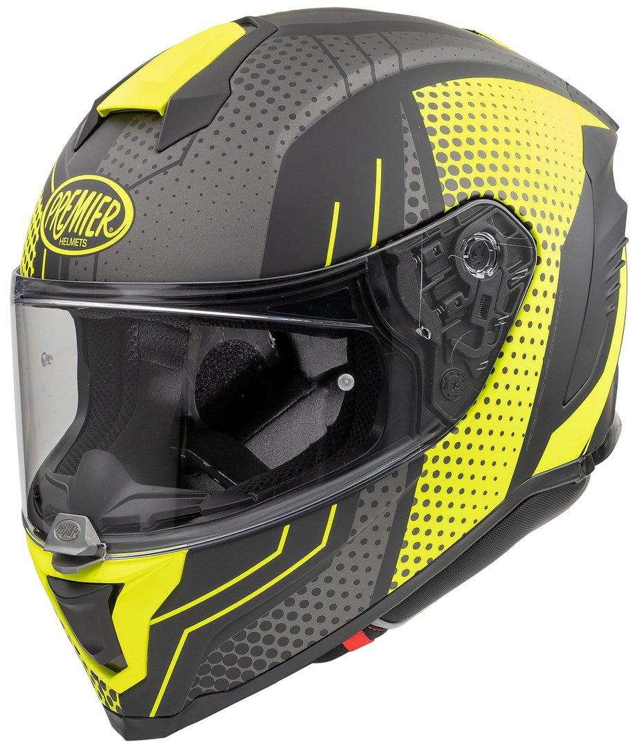 Premier Hyper BP Y 9 BM Helmet, black-yellow, Size M, black-yellow, Size M