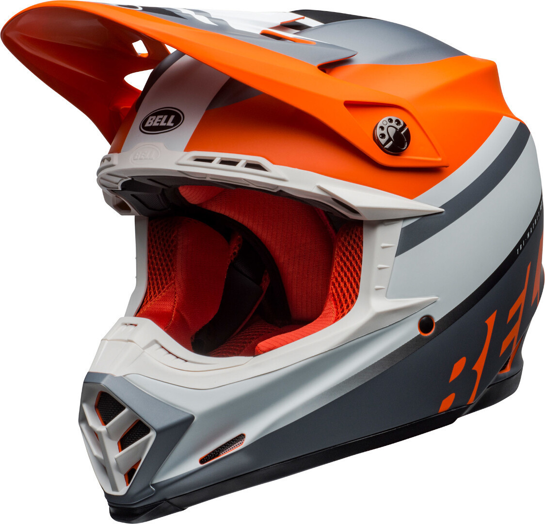 Bell Moto-9 Prophecy MIPS Motocross Helmet, orange, Size S, S Orange unisex