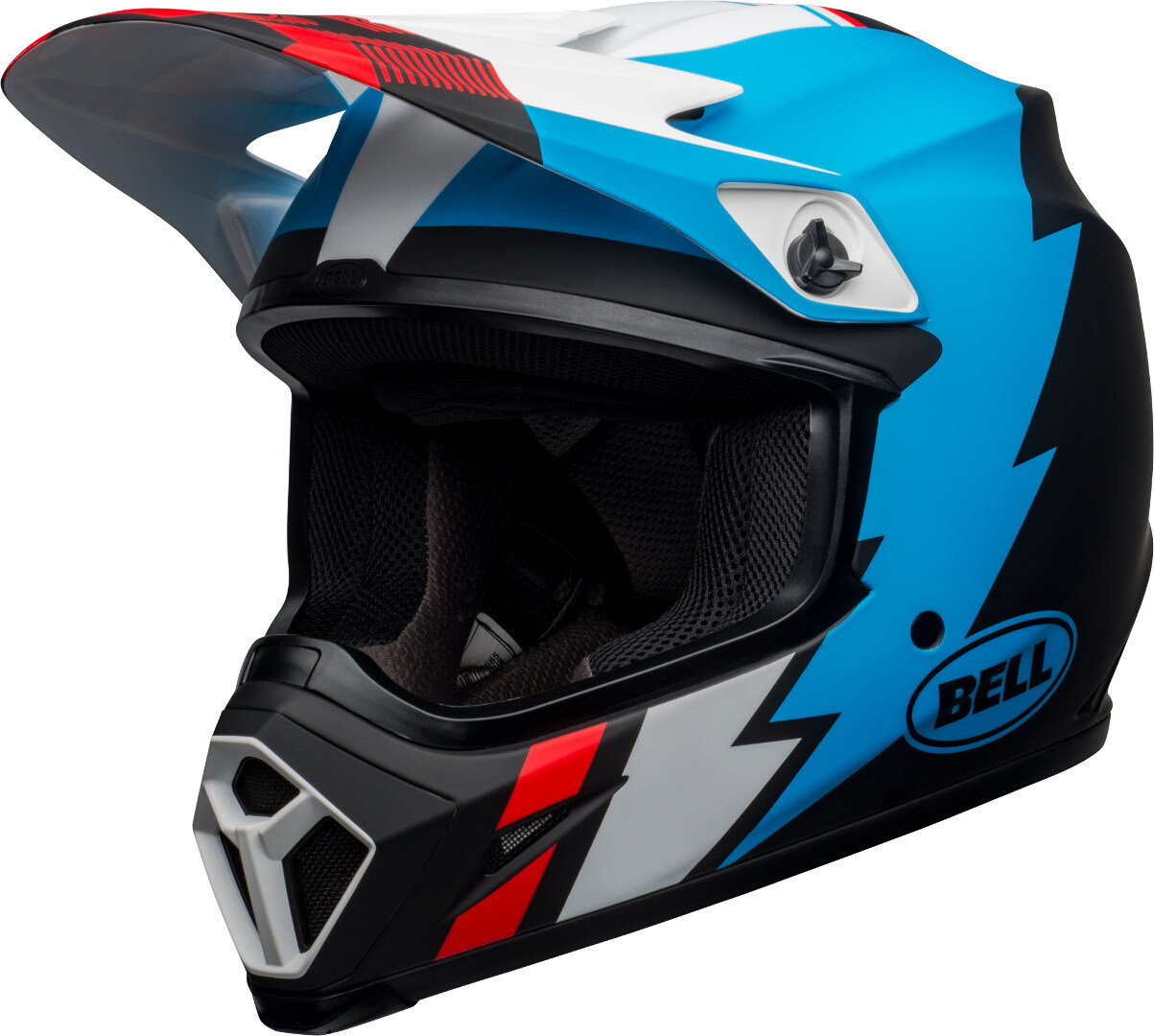 Bell MX-9 Strike MIPS Motocross Helmet, black-blue, Size 2XL, 2XL Black Blue unisex