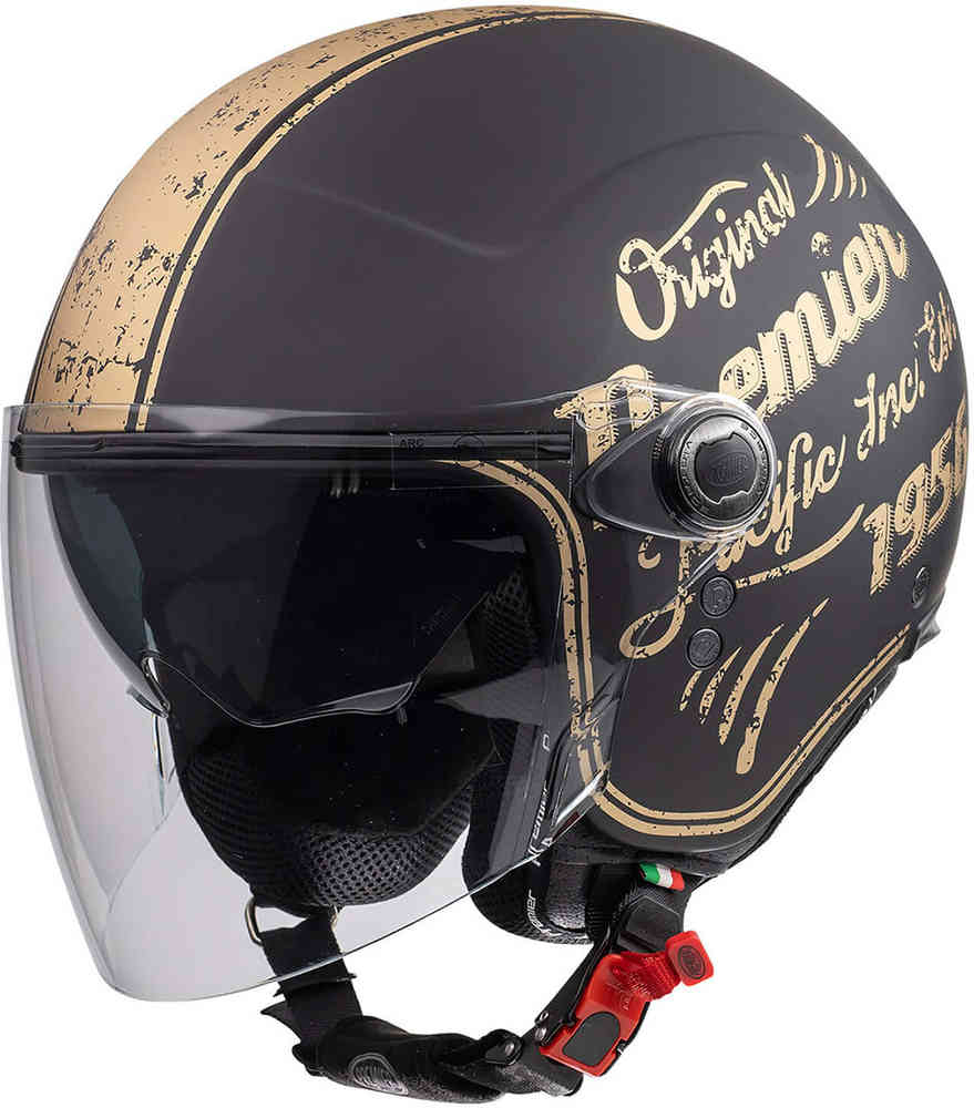 Jet helmet with best sale visor