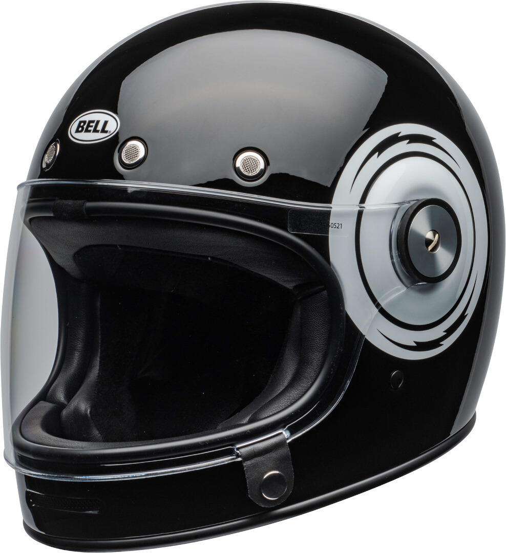 Image of Bell Bullitt DLX Bolt casco, nero-bianco, dimensione L