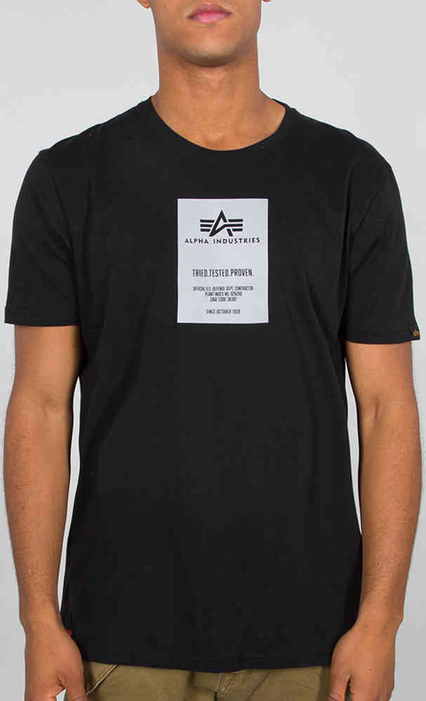 Alpha Industries Reflective Label T-Shirt - buy cheap ▷ FC-Moto