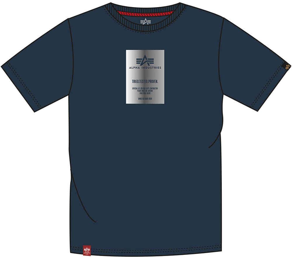 Alpha Industries Reflective Label Футболка