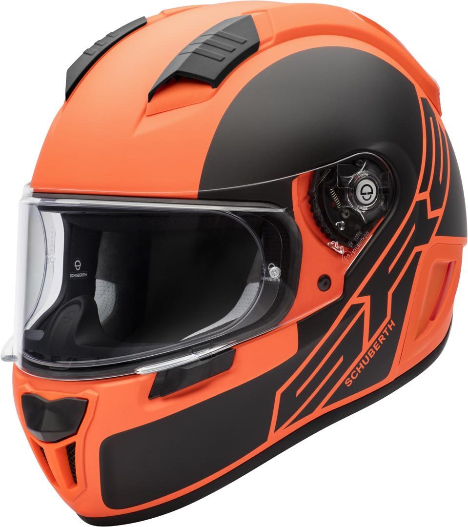 Schuberth s2 sport online traction orange