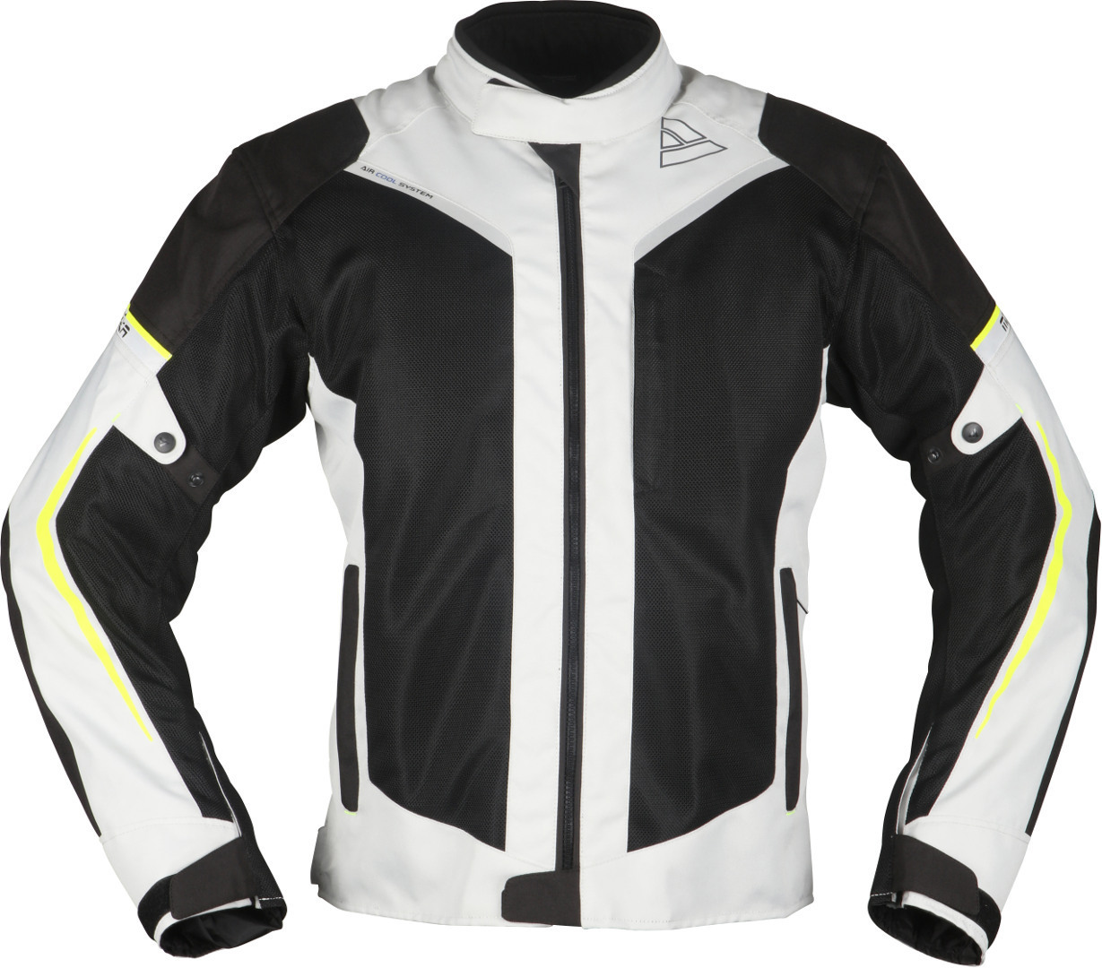 Modeka Mikka Air Motorcycle Textile Jacket, black-grey, Size XS, black-grey, Size XS