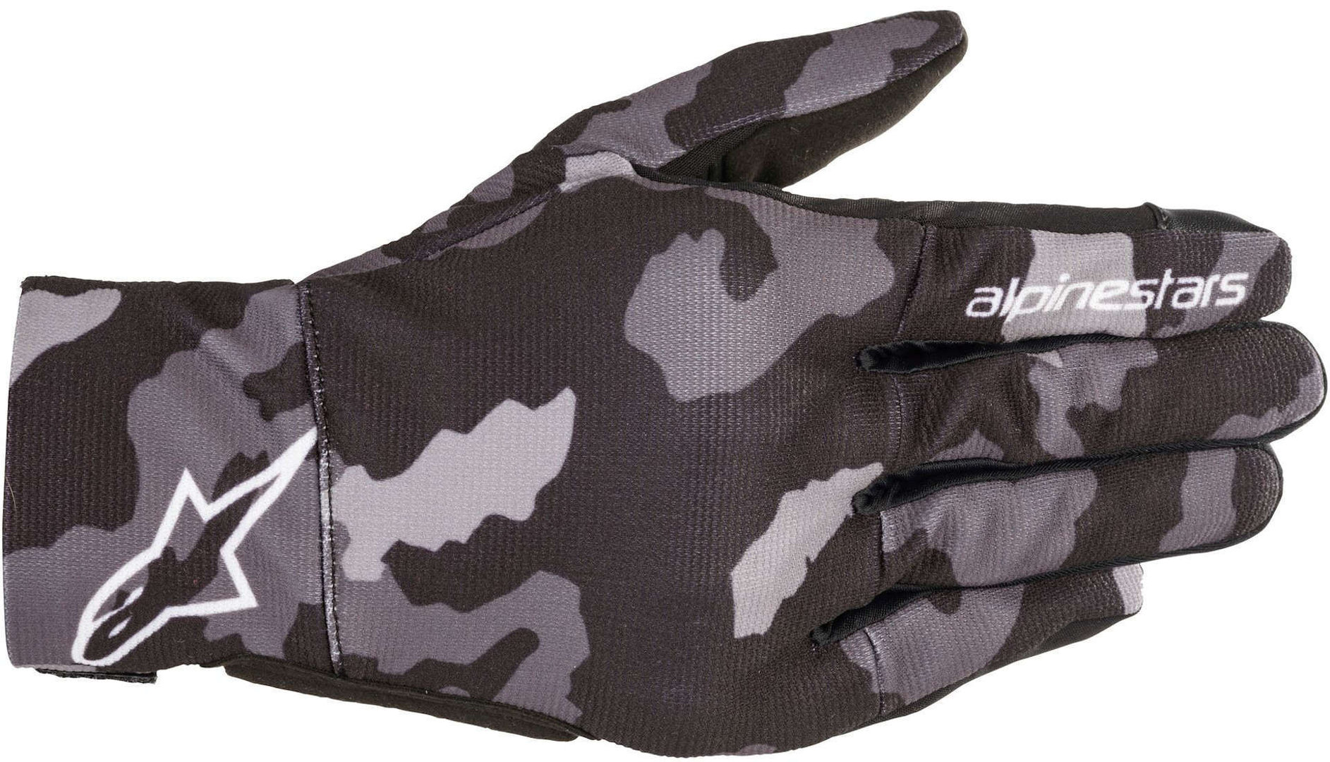 Alpinestars Reef Motorrad Handschuhe, schwarz-grün-mehrfarbig, Größe 3XL, schwarz-grün-mehrfarbig, Größe 3XL