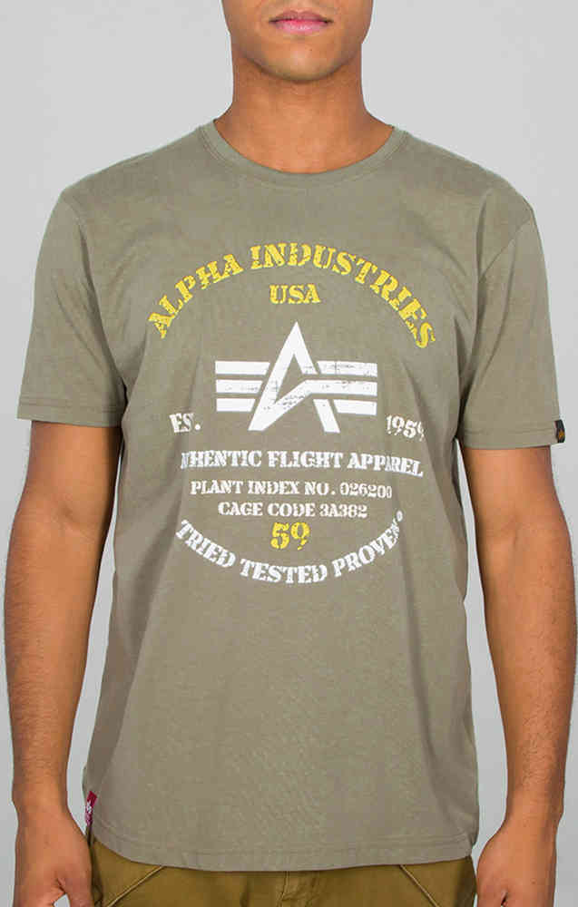 Alpha Industries Authentic Print Camiseta