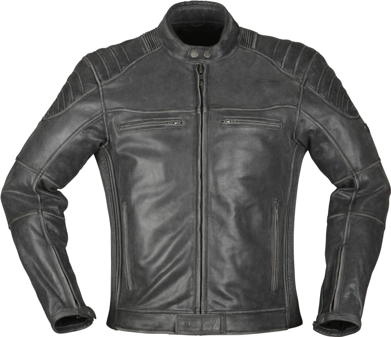 Image of Modeka Vincent Aged Motorcycle Leater Giacca, nero, dimensione 2XL