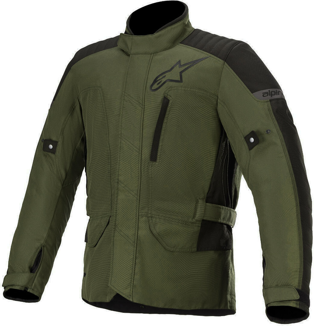 Alpinestars Gravity Drystar Motorrad Textiljacke, grün, Größe 4XL, grün, Größe 4XL