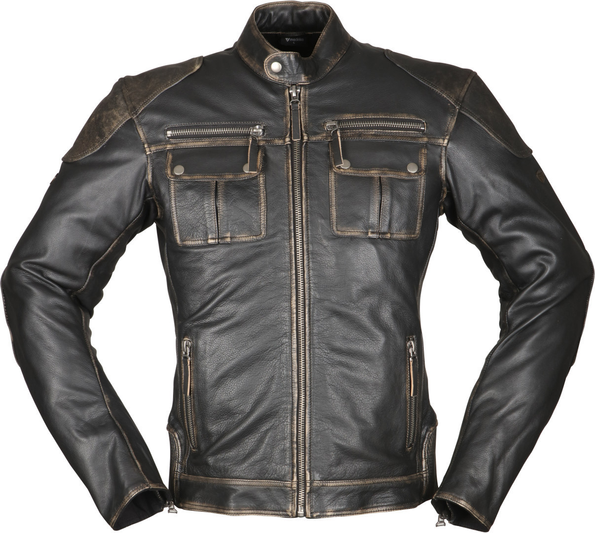 Image of Modeka Carlson Motorcycle Leater Giacca, marrone, dimensione 4XL