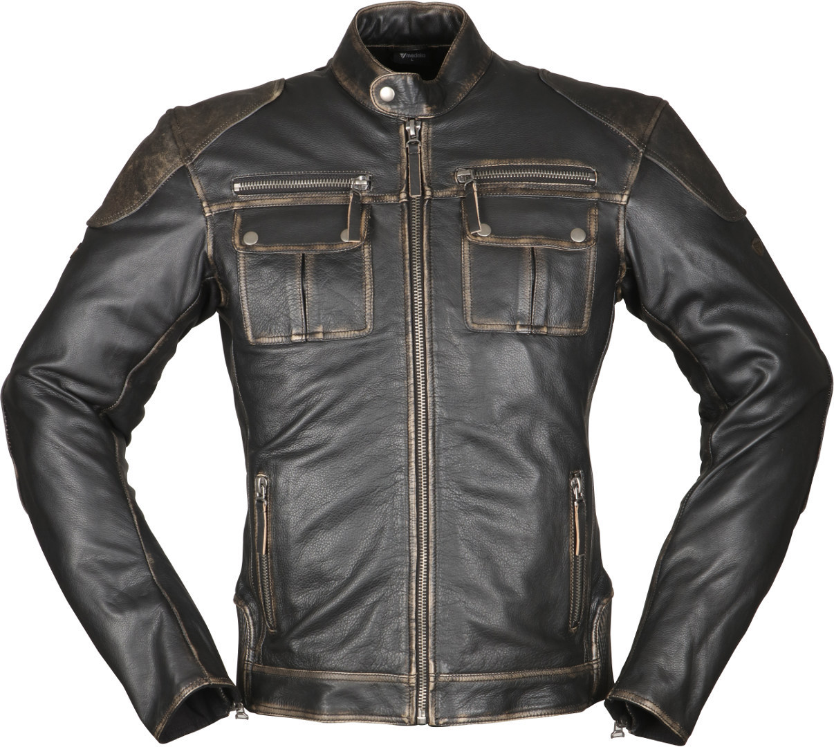 Modeka Carlson Motorcycle Leater Jacket, brown, Size 5XL, brown, Size 5XL