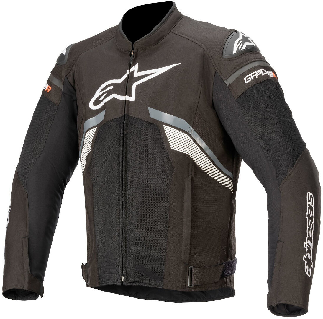 Alpinestars T-GP Plus V3 Air Мотоцикл Текстиль куртка Черный/Белый/Серый S 