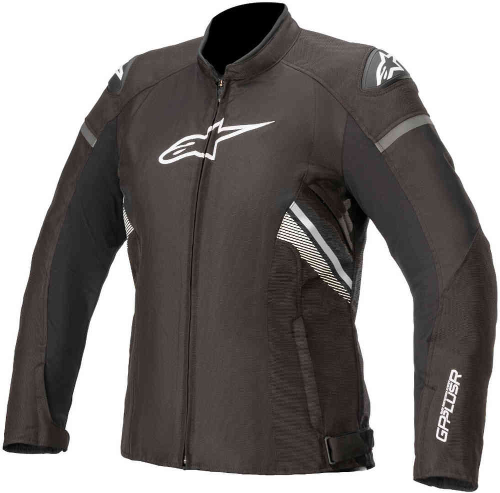 Alpinestars Stella T-GP Plus V3 Дамы Мотоцикл Текстильный Куртка Черный/Белый XS 