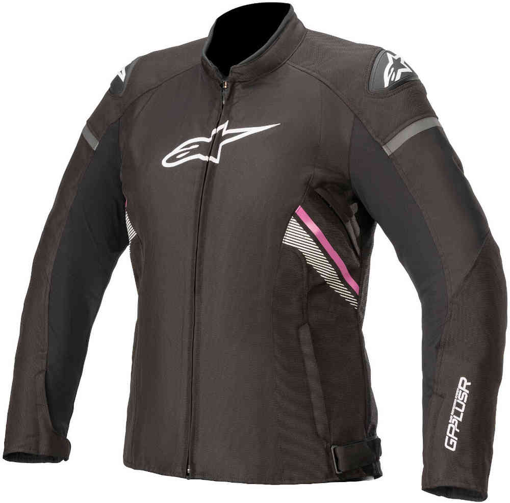 Alpinestars Stella T-GP Plus V3 Дамы Мотоцикл Текстильный Куртка Черный/Белый/Розовый L 