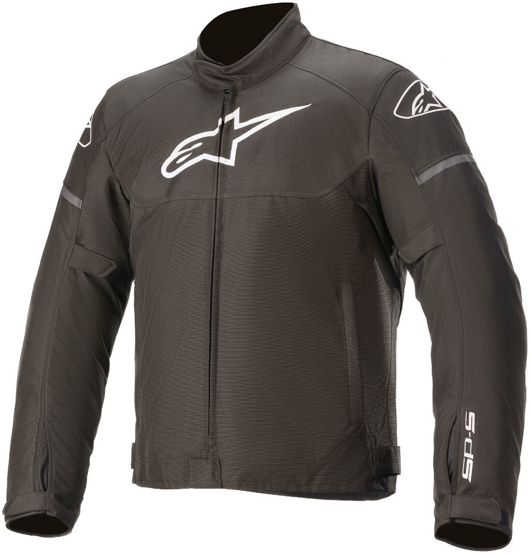 Alpinestars T-SPS WP Motorrad Textiljacke, schwarz, Größe S, schwarz, Größe S