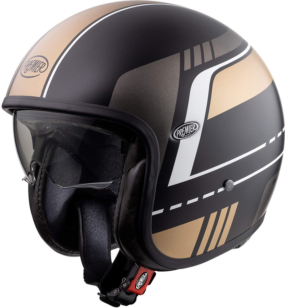 Premier Vintage BL 19 BM De Helm van de straal, zwart-goud, afmeting S